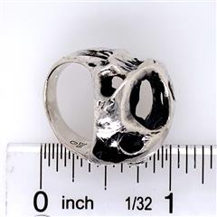 James Avery Free Form Sterling Silver Ring